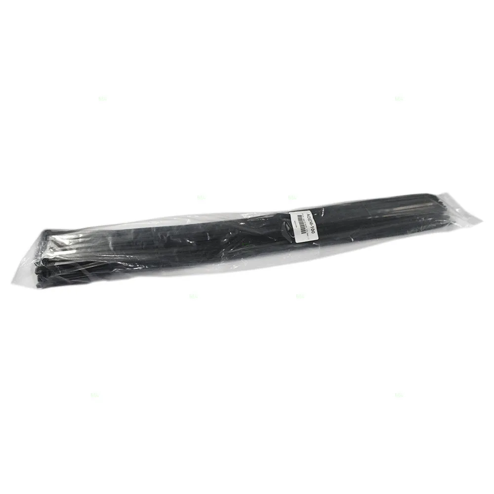 100 Pc Bag Black Nylon 36" Cable Zip Ties Self Locking Head UV Heat Crafts Home