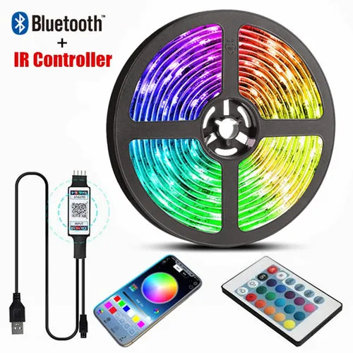 10M 5M Led Strip Light RGB Infrared Bluetooth ontroller luces Luminous
