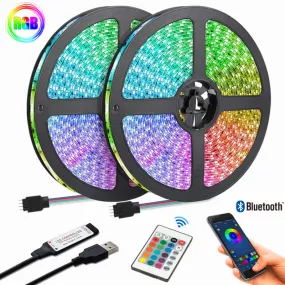 10M 5M Led Strip Light RGB Infrared Bluetooth ontroller luces Luminous