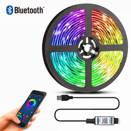10M 5M Led Strip Light RGB Infrared Bluetooth ontroller luces Luminous