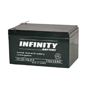 12 Volt - 12Ah Rechargeable SLA Battery (BT-12V12)