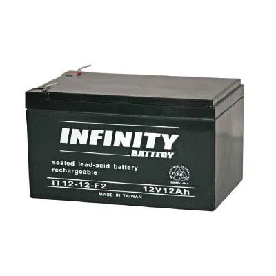 12 Volt - 12Ah Rechargeable SLA Battery (BT-12V12)