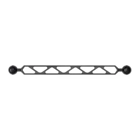 12"/30.5cm double 1 inch ball arm
