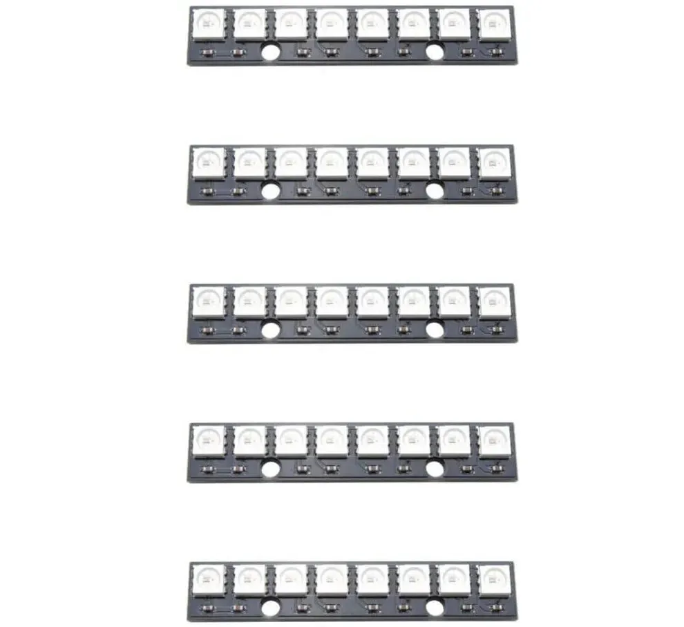 1/5/10pcs 8 Bit WS2812 5050 RGB LED Driver Development Board