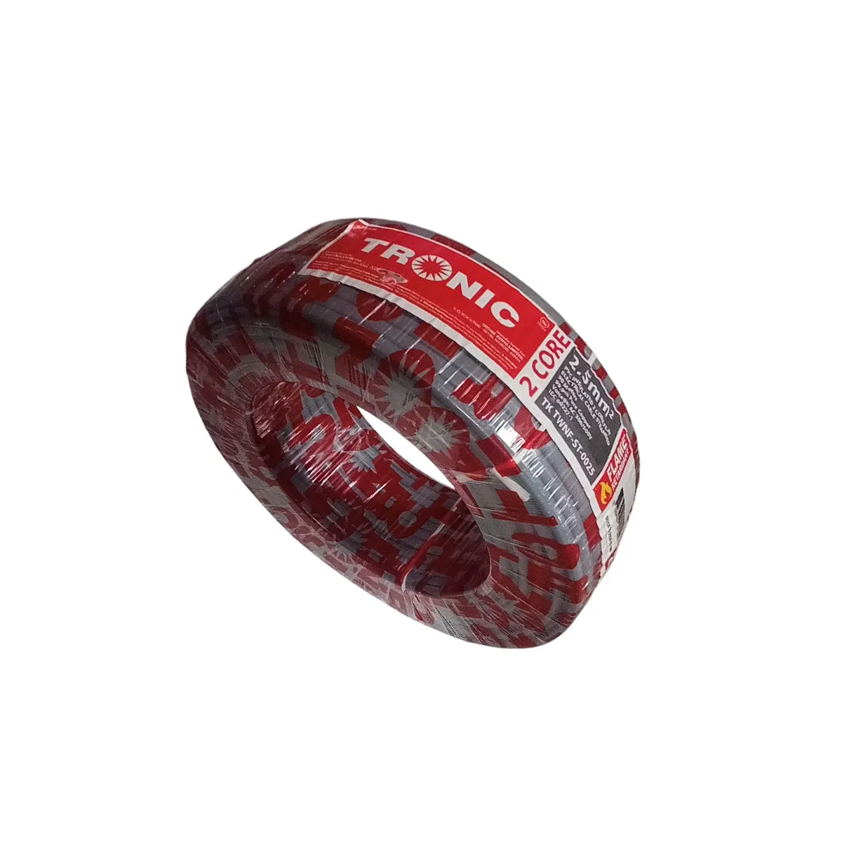 2 Core 2.5mm PVC Insulated Flat electrical Cable Solid