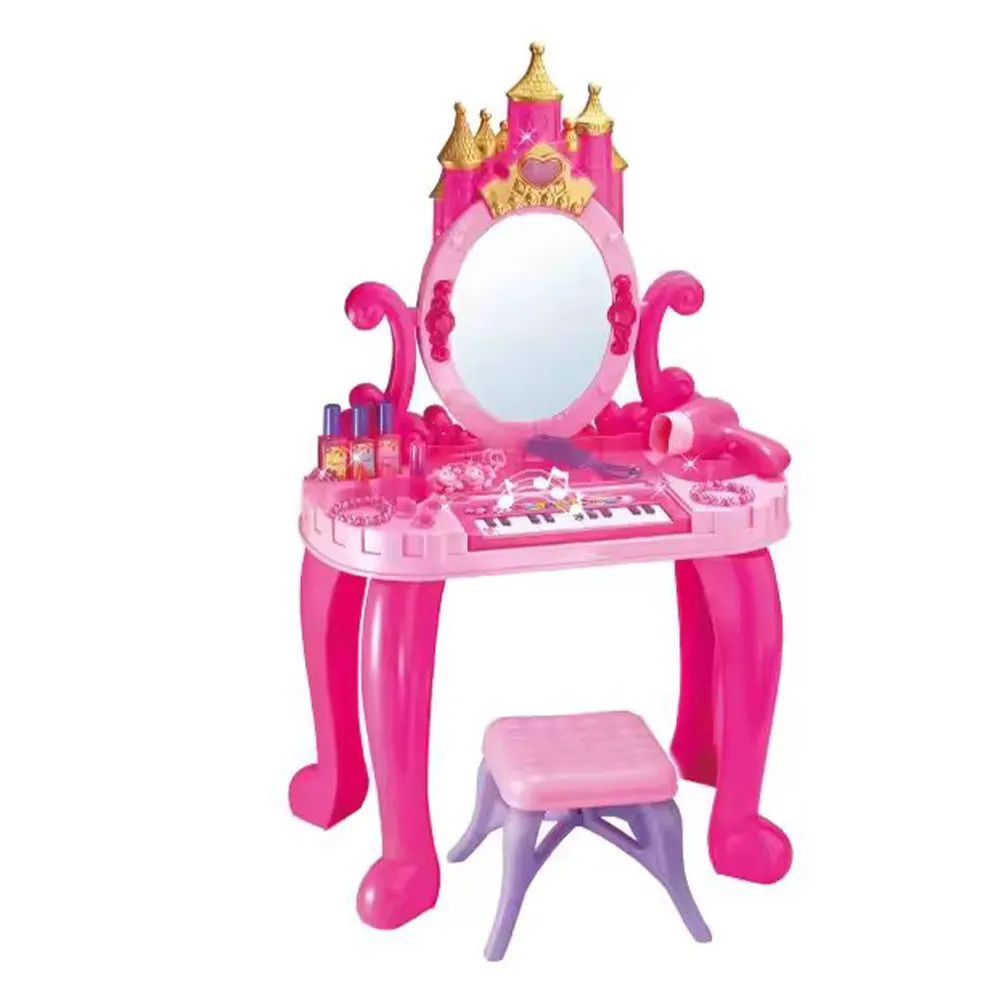 2 IN 1 PIANO DRESSING TABLE WITH FASHION ACCESSORIES