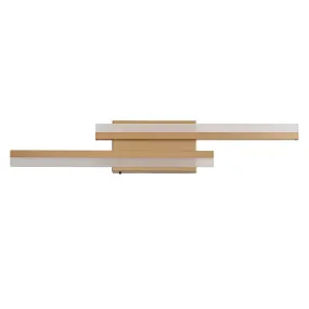 2-Lights Simple Line Design LED Bathroom Vanity Lighting