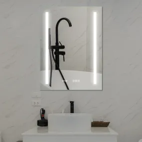 24 x 32 Inch LED Bathroom Mirror with Anti Fog Dimmable Touch Button