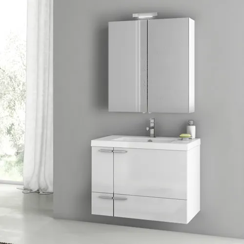 31 Inch Larch Canapa Bathroom Vanity Set