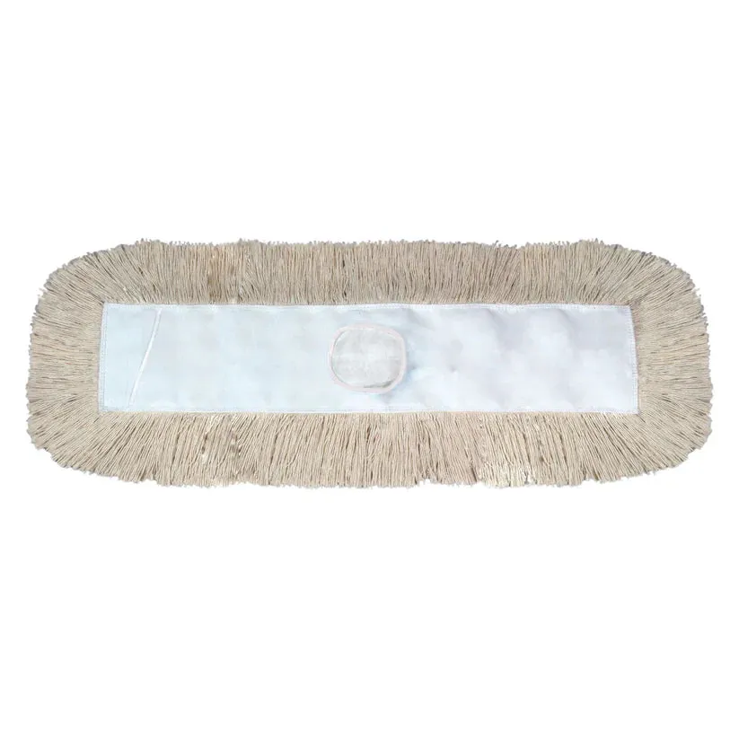 36" x 5" Bright Solutions® Industrial Cotton Dust Mop - Cut End