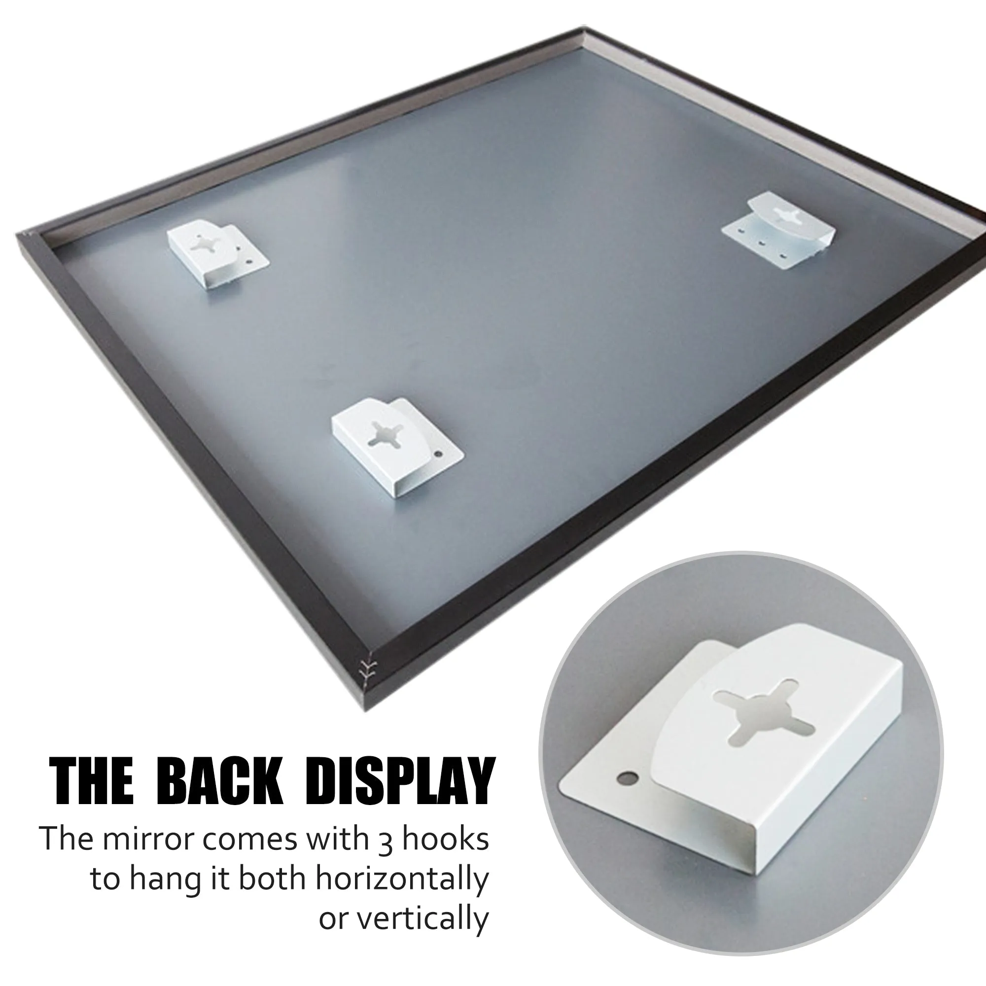 38-in H x 26-in W Wall Mirror
