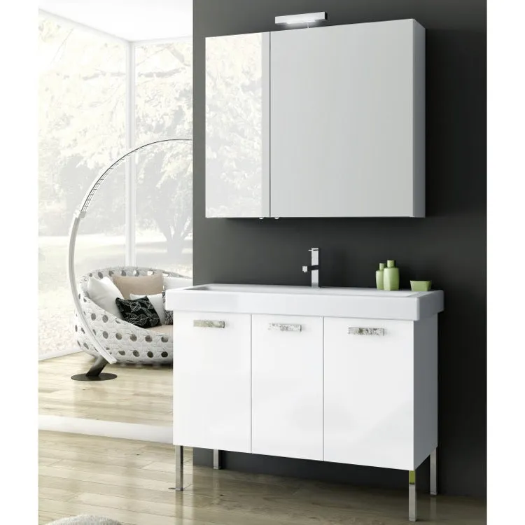 39 Inch Bathroom Vanity Set