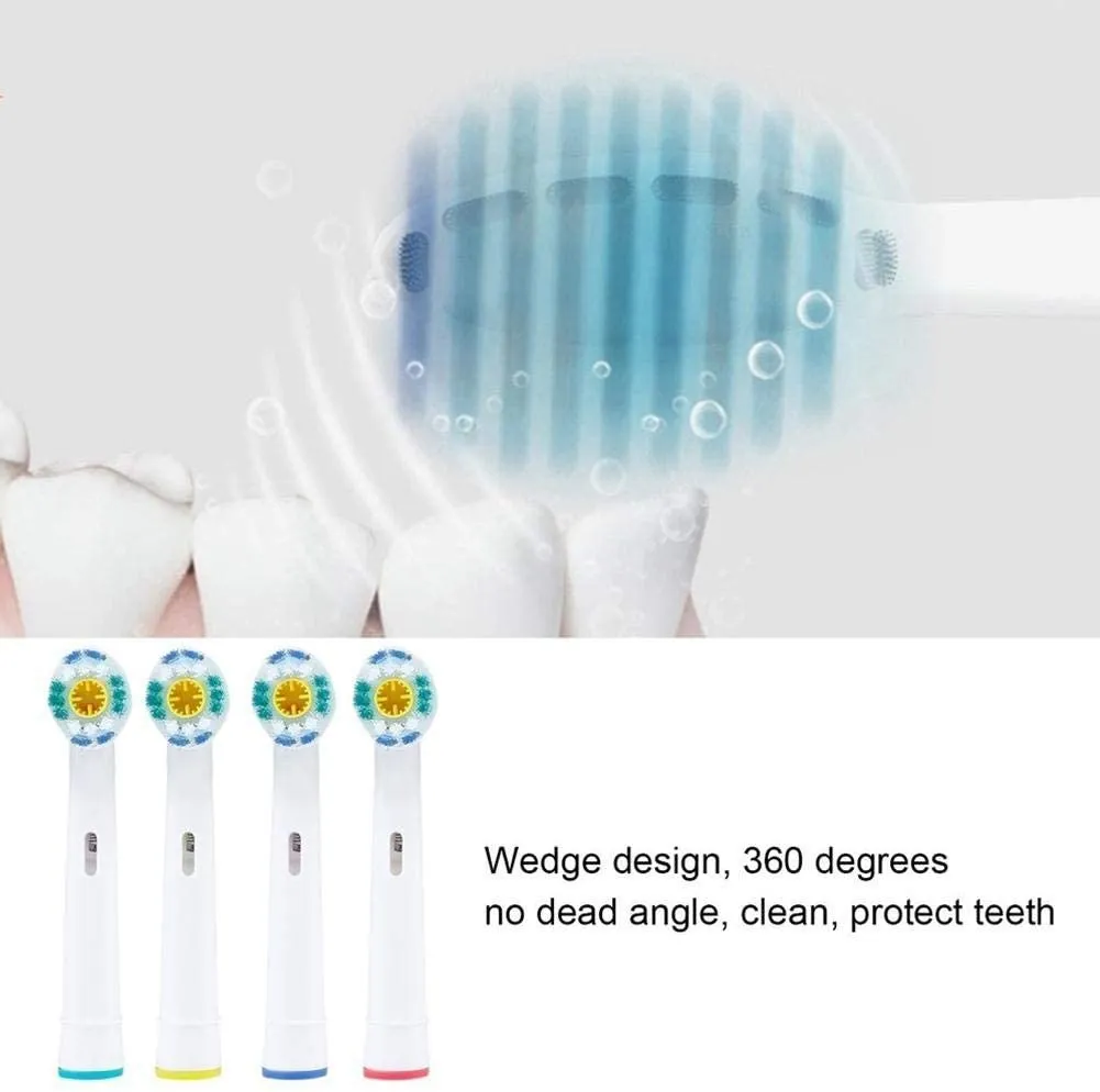 4-Pack: EB18A Replacement Electric Toothbrush Head