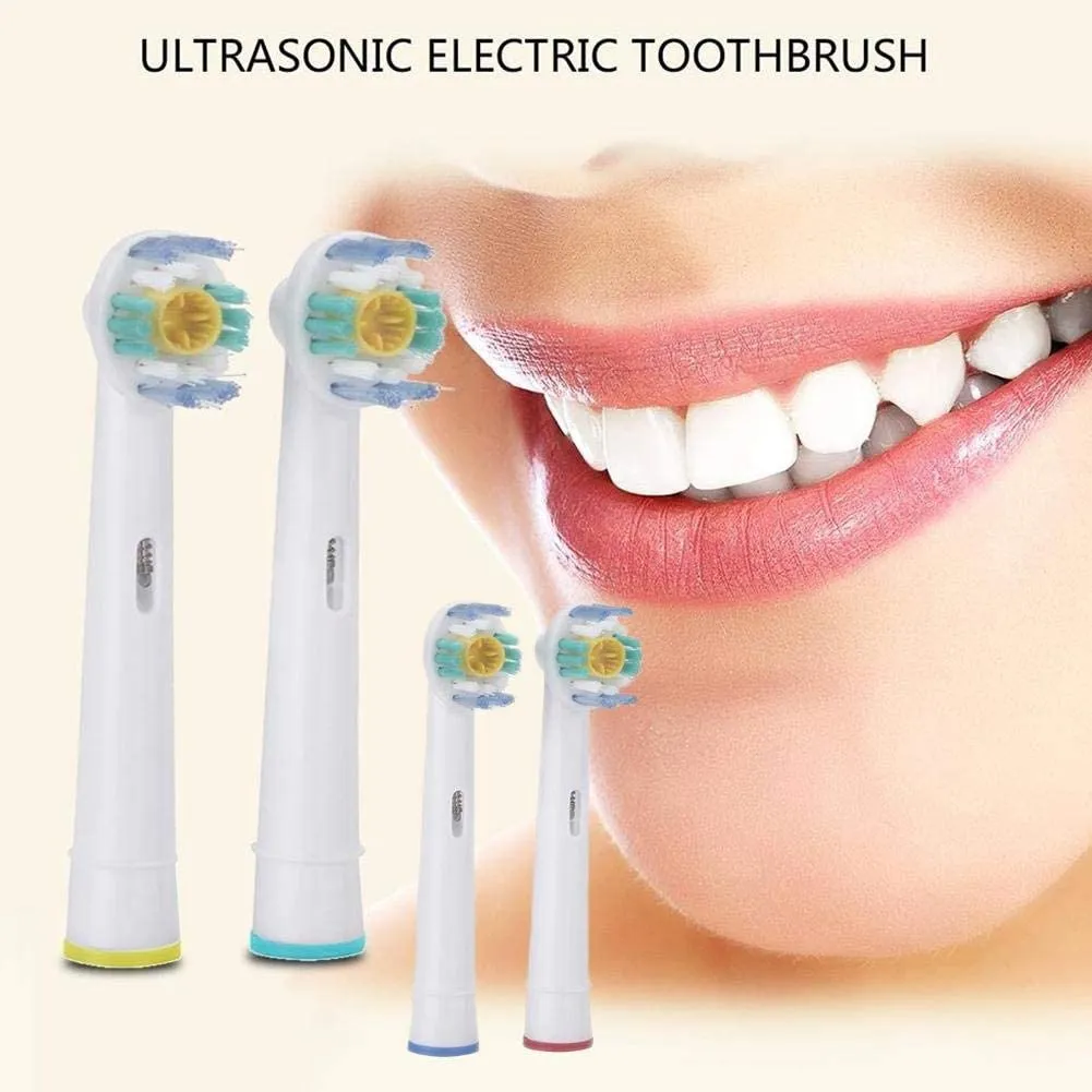 4-Pack: EB18A Replacement Electric Toothbrush Head
