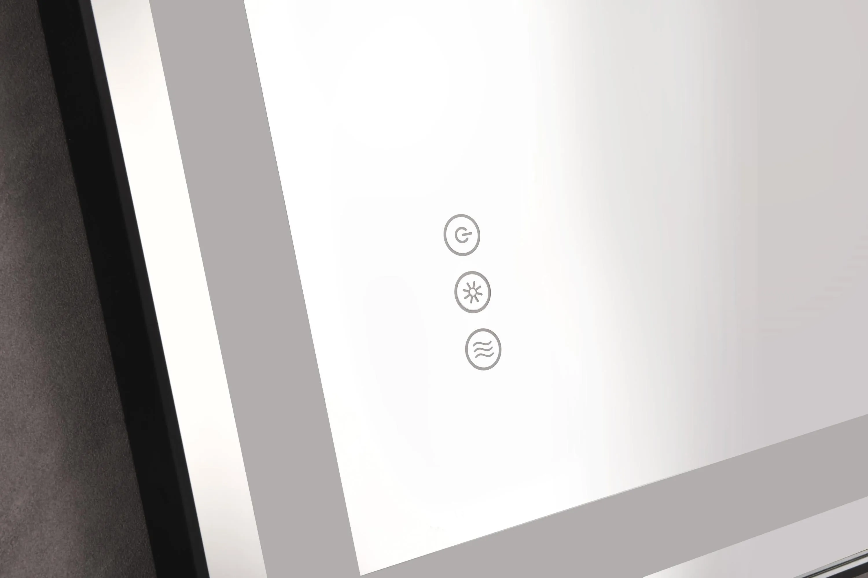 48*36 LED Lighted Bathroom Wall Mounted Mirror with High Lumen Anti-Fog Separately Control