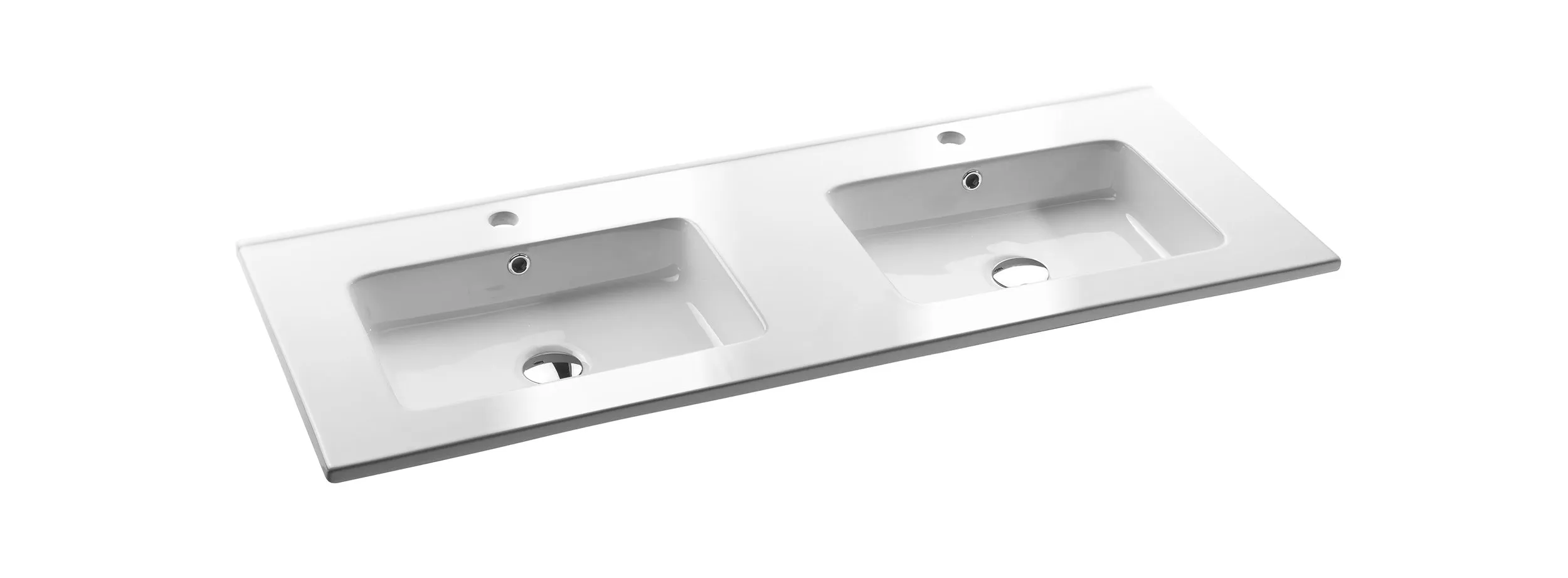 48" Double Vanity, Floor Mount, 6 Drawers with Soft Close, Serie Dune by VALENZUELA