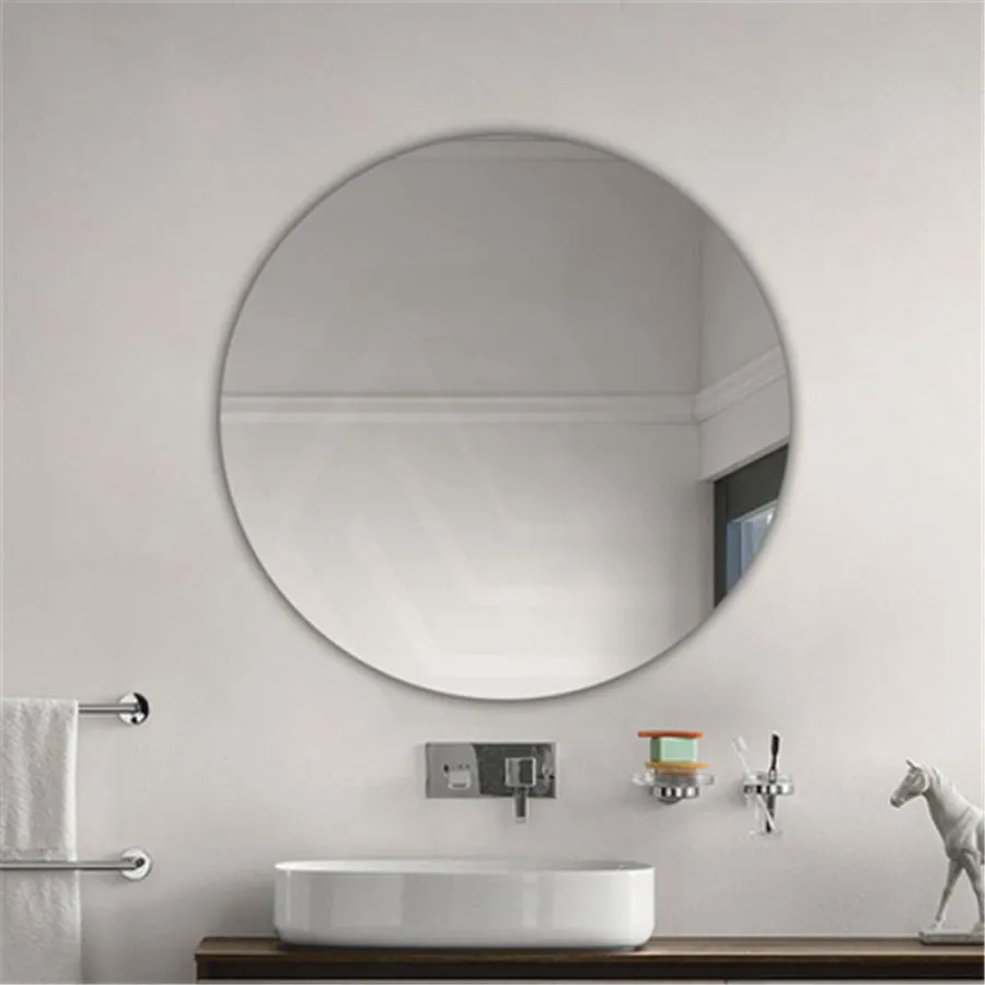 500/600/700/800/900mm Bathroom Mirror Pencil Edge Round Wall Mounted