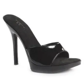 502-VANITY 5" Heel Clear Mule.