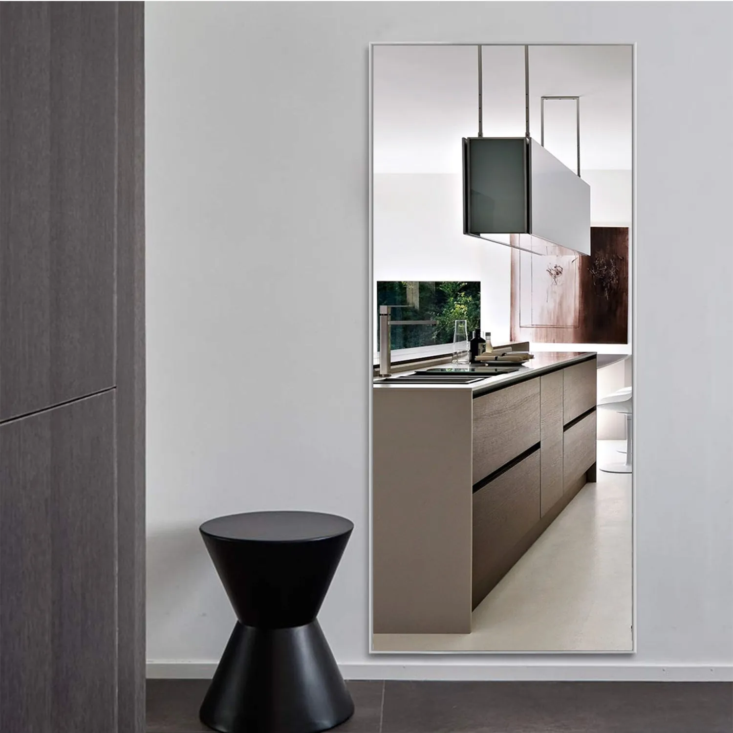 59-in H x 20-in W Wall Mirror