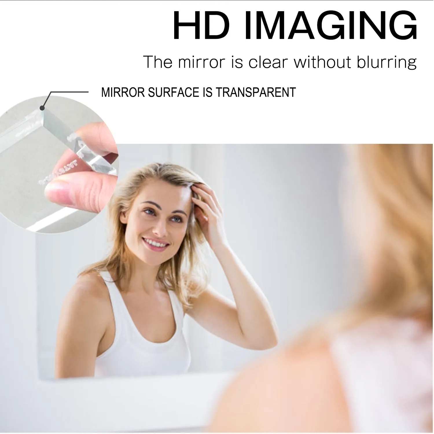 59-in H x 20-in W Wall Mirror