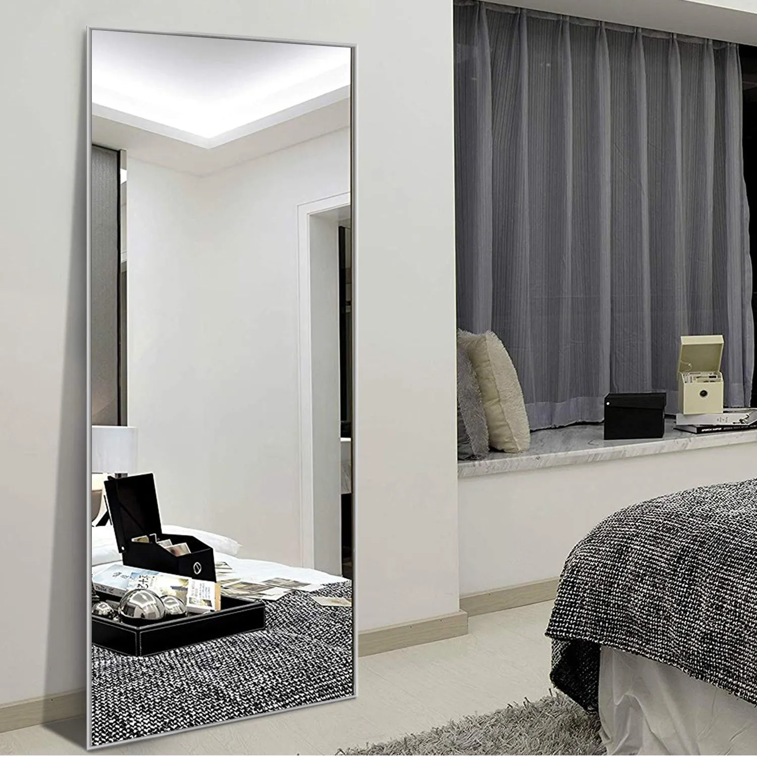 59-in H x 20-in W Wall Mirror