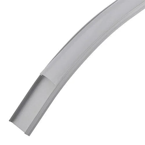 5Pack 1Meter (40'') Ultra-Thin Silver Bendable Aluminum Channel System for LED Strip Installations
