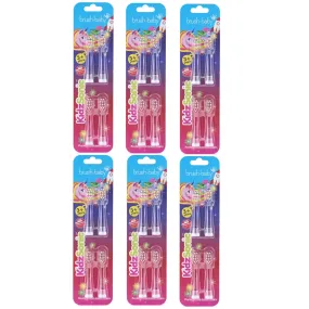 6 Packs of KidzSonic® Electric Toothbrush Replacement Brush Heads - Ages 3  Years (4 x Brush Heads Per Pack)