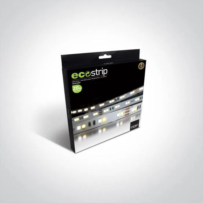 7835 LED STRIP 24vDC CW 5m ROLL 14,4w/m IP20