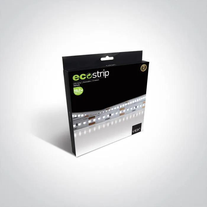 7870 LED STRIP 24vDC CW 5m ROLL 19,2w/m IP20