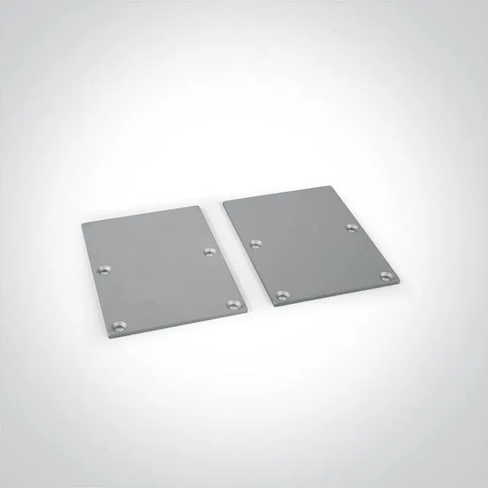 7906D/AL ALU SURFACE PROFILE 2m FOR 40mm STRIPS   PC OPAL DIFF