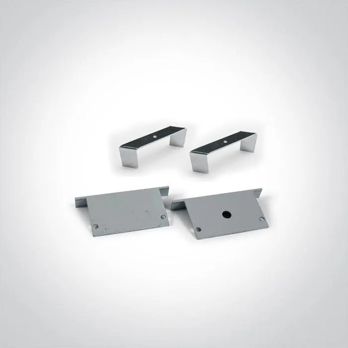 7910AR/AL ALU RECESSED PROFILE 2m FOR 40mm STRIPS   PC OPAL DIFF