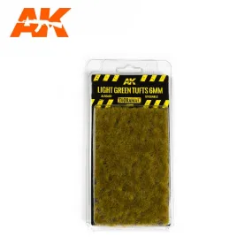AK8118 Light Green Tufts 6mm