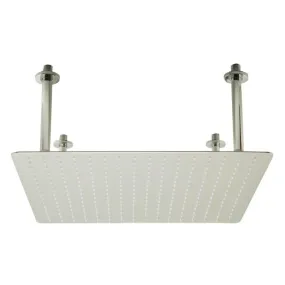ALFI brand RAIN20S 20" Square Ultra Thin Rain Shower Head Stainless Steel