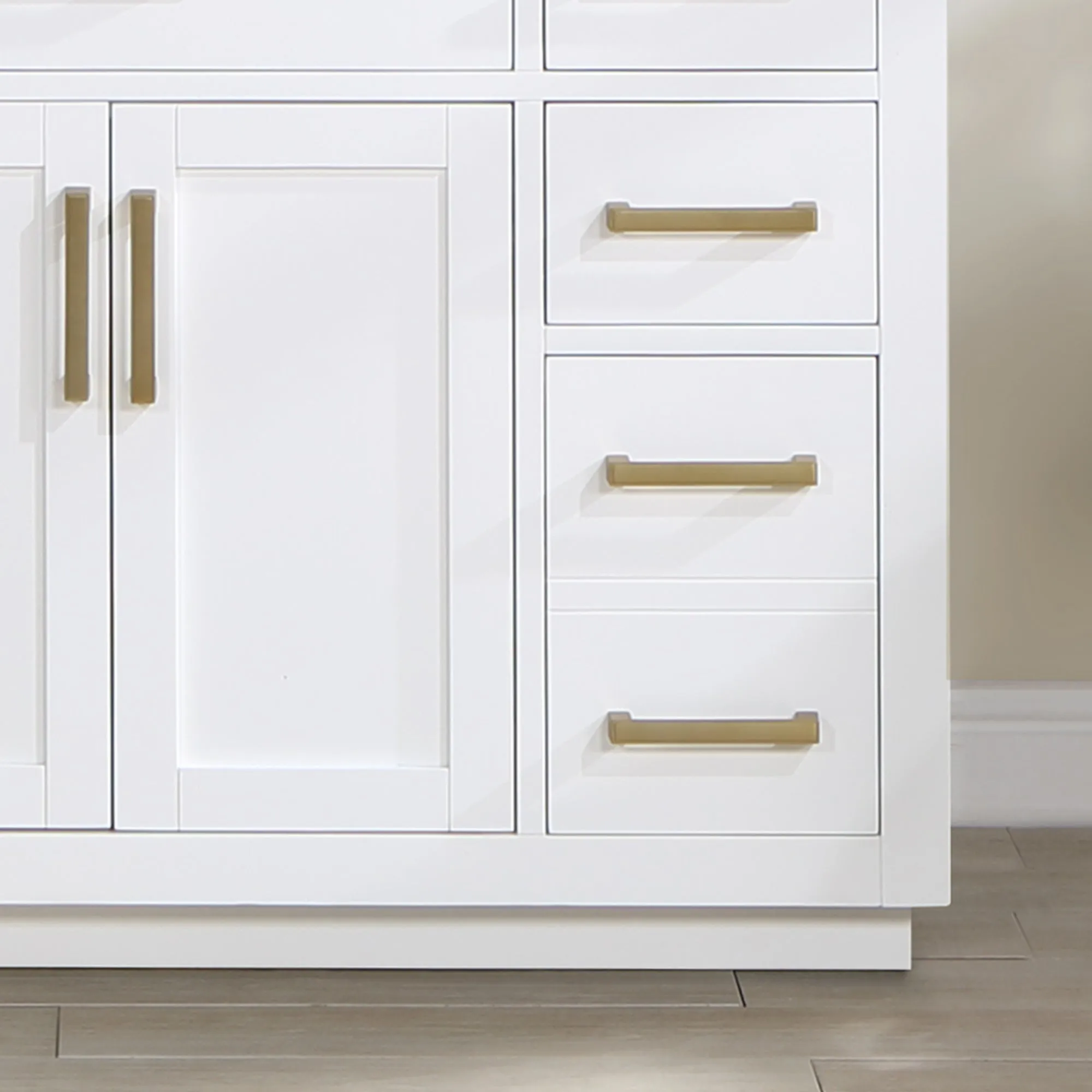 Altair Designs Gavino 48" Single Bathroom Vanity with Composite Stone Countertop - 557048-RB-GW