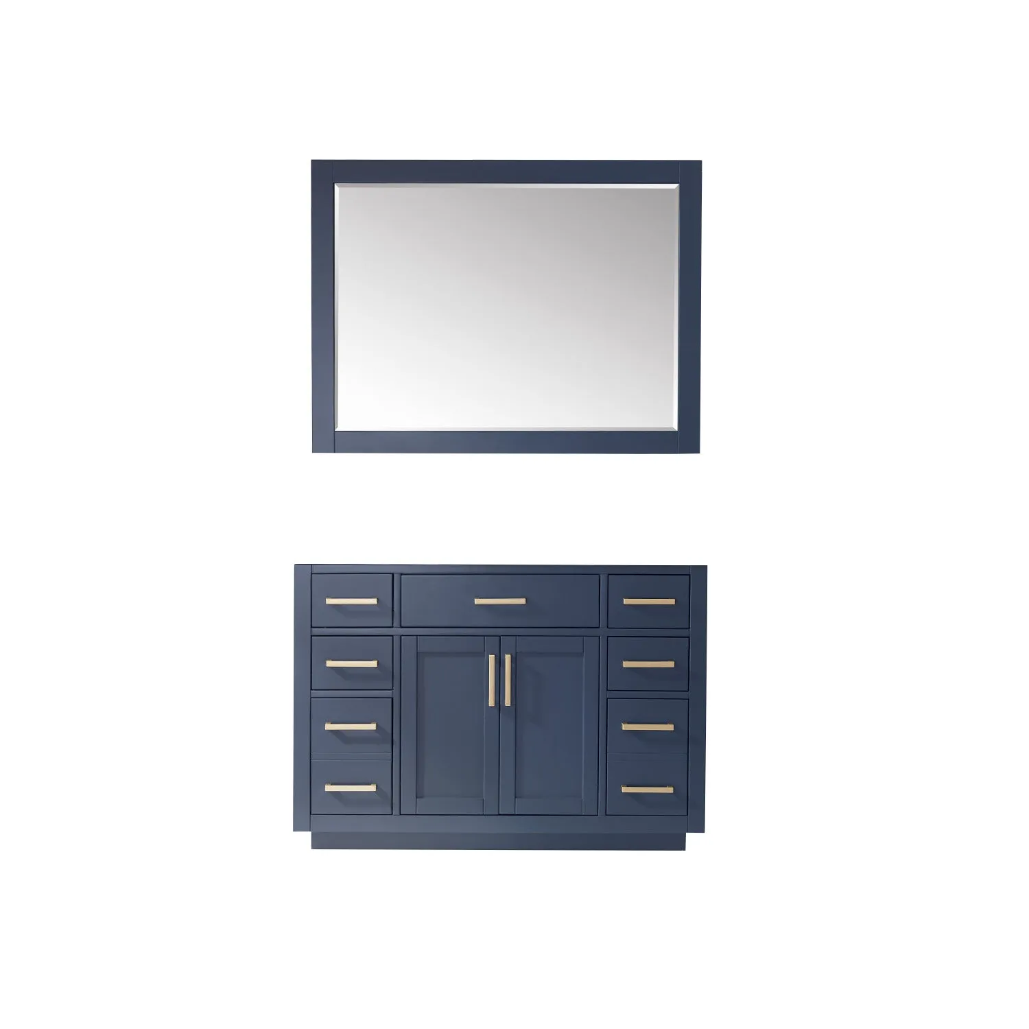 Altair Designs Ivy 48" Single Bathroom Vanity Cabinet Only - 531048-CAB-RB-NM