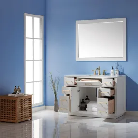 Altair Designs Ivy 48" Single Bathroom Vanity Cabinet Only - 531048-CAB-RB-NM