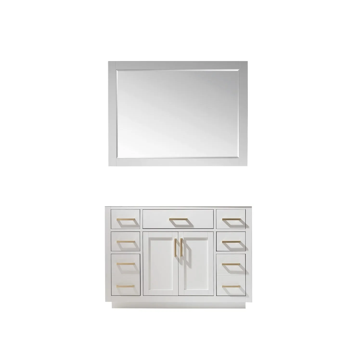 Altair Designs Ivy 48" Single Bathroom Vanity Cabinet Only - 531048-CAB-RB-NM