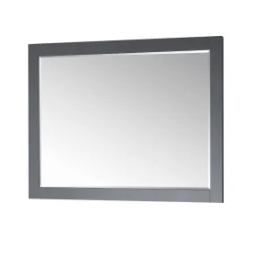 Altair Ivy 48 x 36 Wood Framed Bathroom Wall Mirror