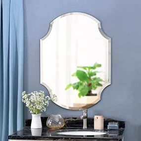 ARANAUT Plain Mirror 18X24 Decorative Designer Wall Mirror Decorative Mirror Mirror Glass for Wall Mirror for bathrooms Mirror in Home Mirror Decor Mirror