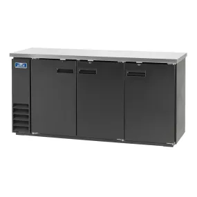 Arctic Air ABB72  72" Double Door Solid Back Bar Refrigerator