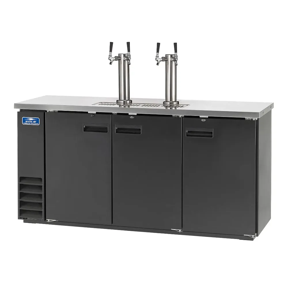 Arctic Air ADD72R-2 72" Kegerator,  Direct Draw Double Door Beer Refrigerator