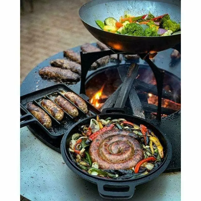 Arteflame Grill Wok Holder - Master Wok Cooking on Your Grill
