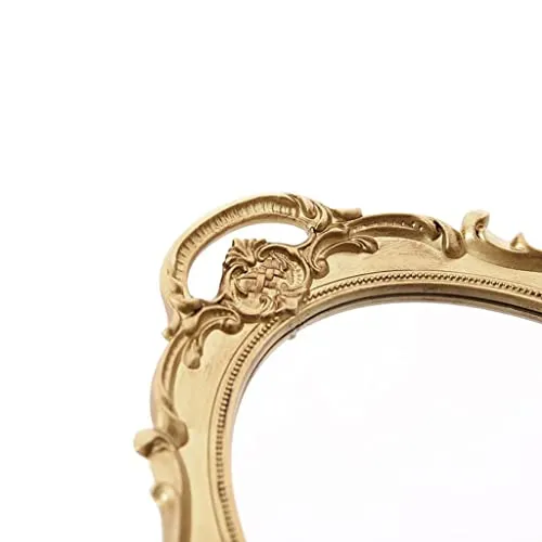 ATORSE® Retro Makeup Mirrored Vanity Tray Jewelry Tray Perfume Decor Tray Storage