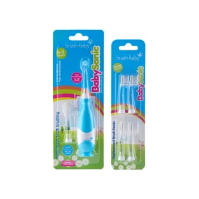 BabySonic® Blue Electric Toothbrush Gift Set