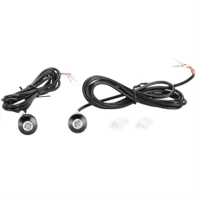 Boltz Lighting - Black Trim - Red LED