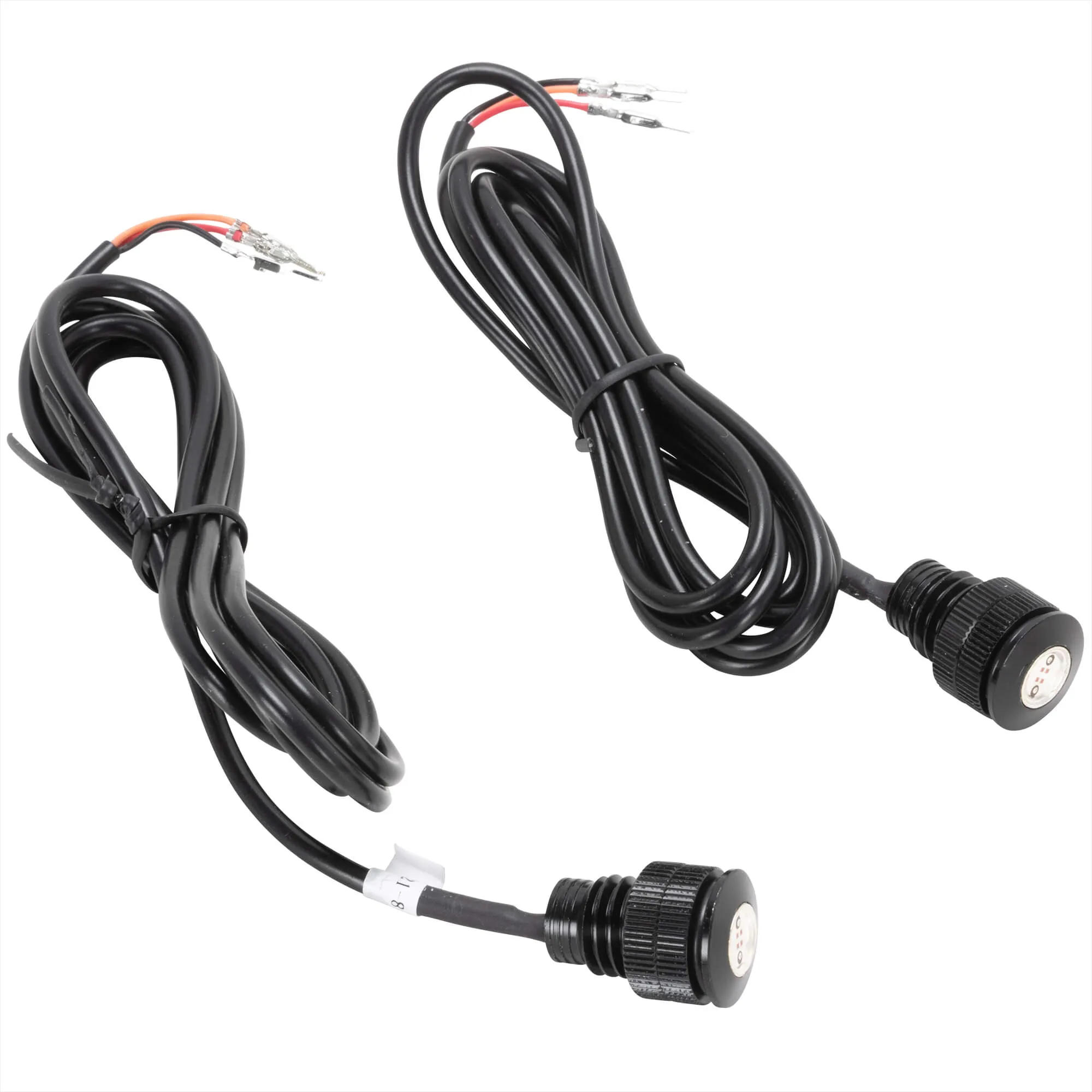 Boltz Lighting - Black Trim - Red LED