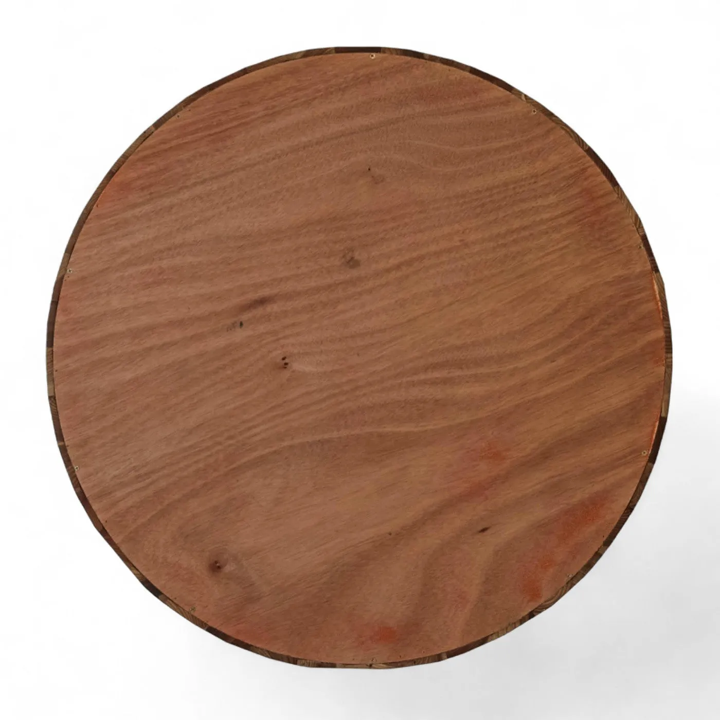 Brooklyn Round Timber Mirror - Large