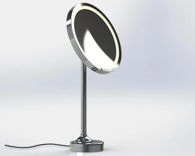 Brot INTEMPOREL Lighted Magnifying Vanity Mirror, 9 1/2" in Diameter