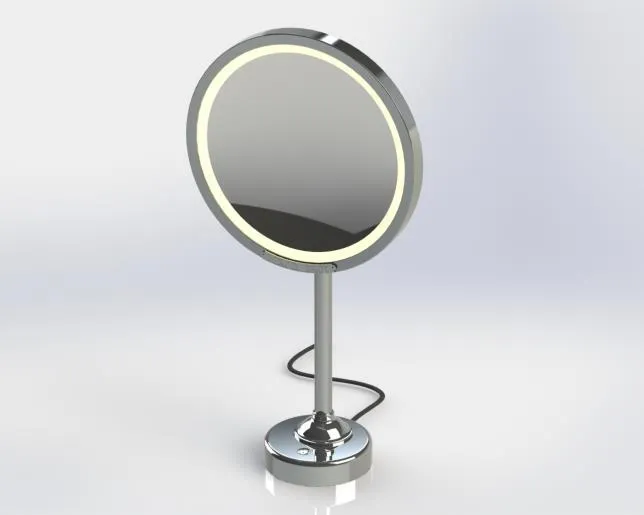 Brot INTEMPOREL Lighted Magnifying Vanity Mirror, 9 1/2" in Diameter