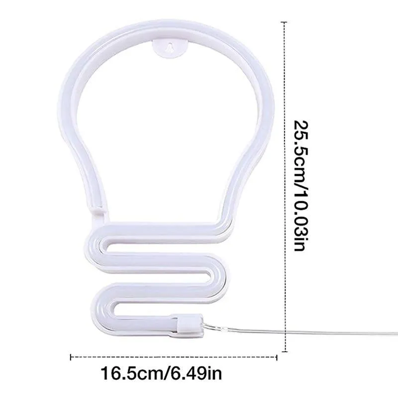 Bulb Shape Decorative Led Sign Light Fa-A45 Multi-Colour